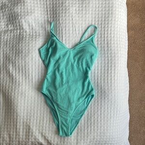 Cupshe Mint Green One Piece Swimsuit
